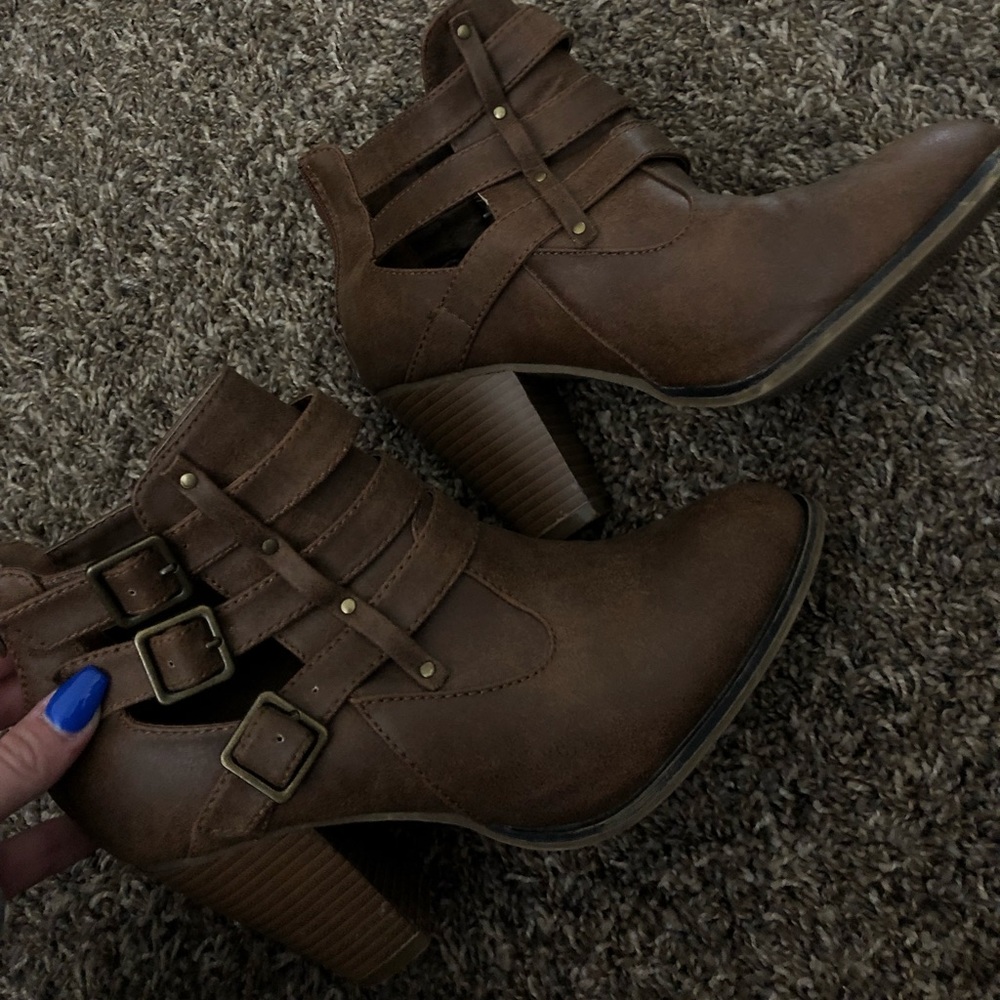 Brown Booties